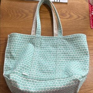 Hable Construction Stylish Mint Green Tote Bag